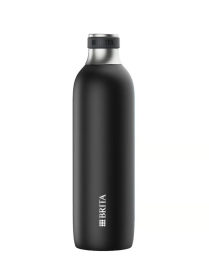 Brita Butelka ze stali nierdzewnej SodaTRIO | 0,5l | czarna