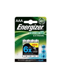 Akumulator Energizer Extreme AAA /4 szt. 800mAh